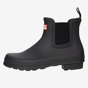 Hunter Original Black Chelsea Rain Boots Women's Size 6M & 10M NWT